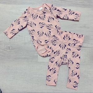 Baby Girl H& Minnie Mouse Outfit